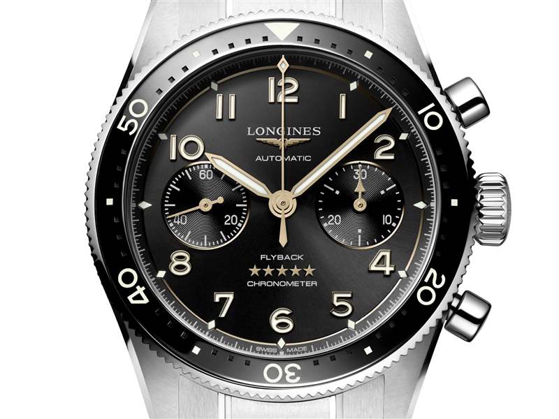 Longines浪琴推出Spirit Flyback Chronograph飞返计时码表-复刻表