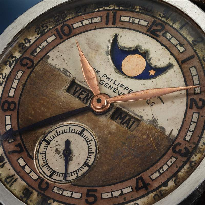 据称为末代皇帝溥仪拥有的Patek Philippe Ref. 96QL铂金腕表4885万港币拍卖成交-复刻表