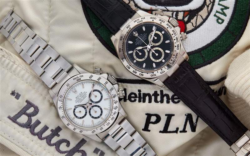 美国演员Paul Newman拥有的2枚熊猫盘Rolex Daytona计时码表即将拍卖,估价100万美元-复刻表