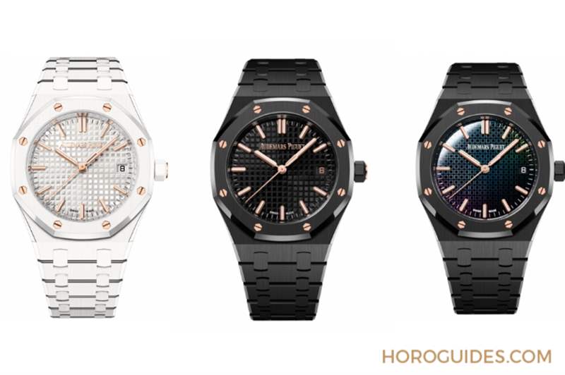 AUDEMARS PIGUET - 白色陶瓷版！ 爱彼皇家橡树34毫米自动上链腕表雪白登场