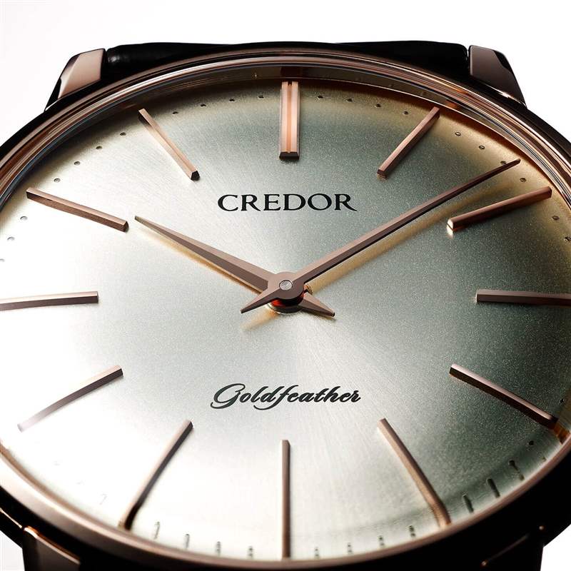 『新表』Seiko Credor推出Goldfeather超薄腕表:纤细金羽-复刻表