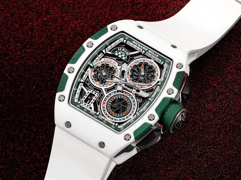 RICHARD MILLE理查米尔推出RM 72-01 Le Mans Classic勒芒24小时耐力赛特别版计时码表-复刻表