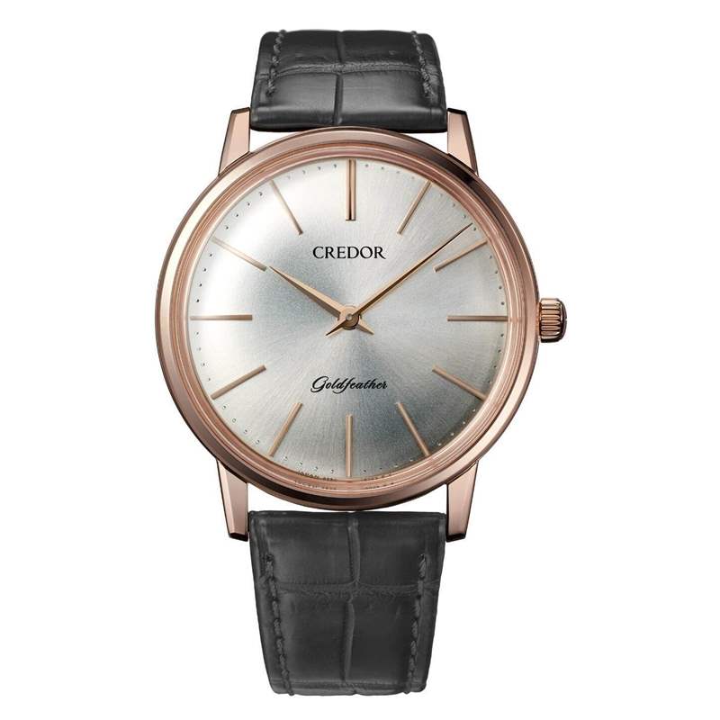 『新表』Seiko Credor推出Goldfeather超薄腕表:纤细金羽-复刻表