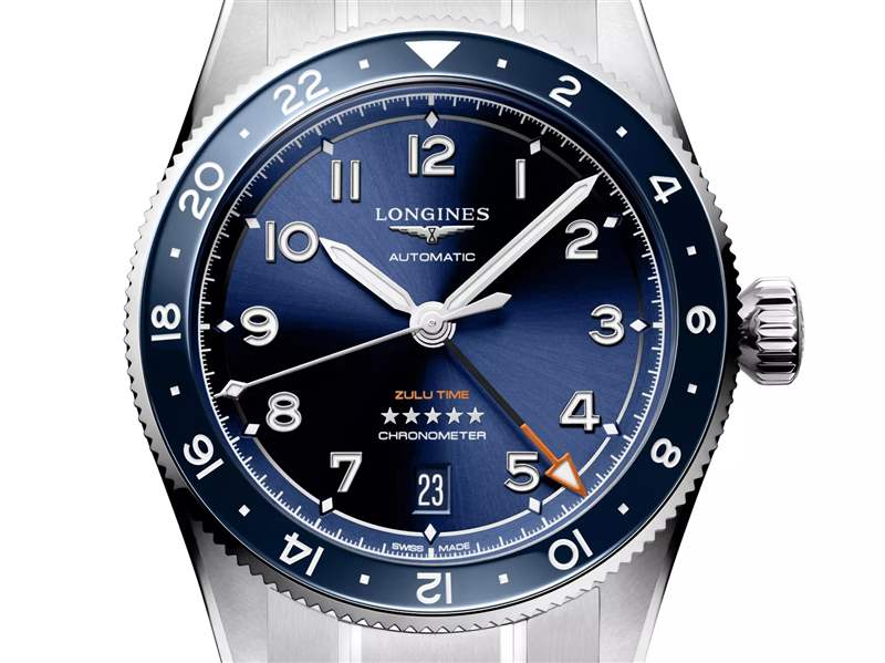 Longines浪琴推出Spirit Zulu Time 39mm两地时腕表-复刻表