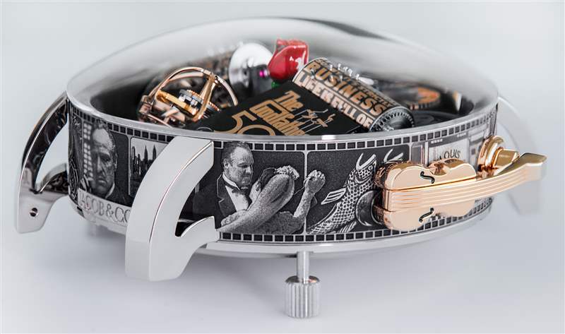 Jacob & Co.推出Opera Godfather 50th Anniversary三轴陀飞轮音乐盒腕表:《教父》上映50周年 Jacob & Co.推出Opera Godfather 50th Anniversary三轴陀飞轮音乐盒腕表:《教父》上映50周年-复刻表