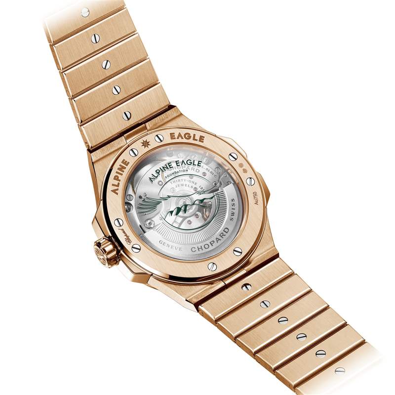 Chopard推出Alpine Eagle系列腕表新作:绿色表盘,33mm女士腕表 Chopard推出Alpine Eagle系列腕表新作:绿色表盘,33mm女士腕表-复刻表