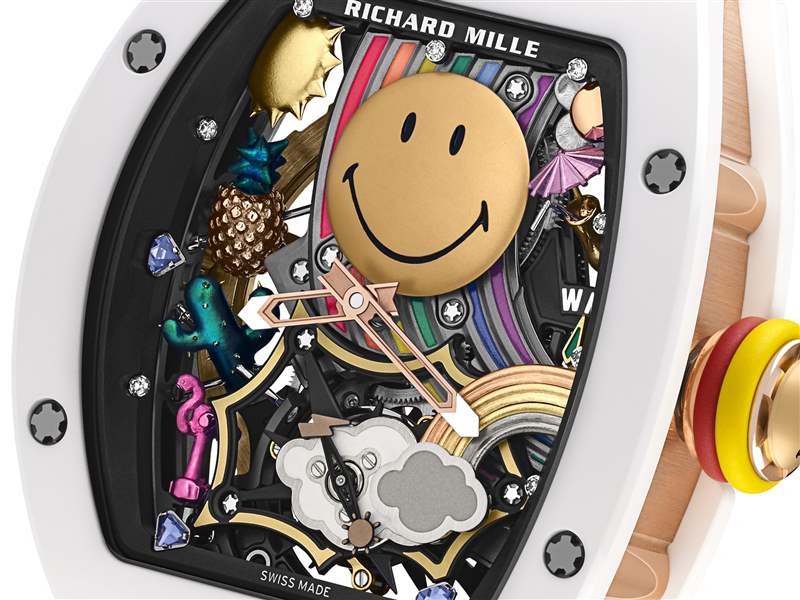 理查德米勒的诗意时间:Smiley笑脸、宇宙和芭蕾舞 理查德米勒的诗意时间:Smiley笑脸、宇宙和芭蕾舞-复刻表