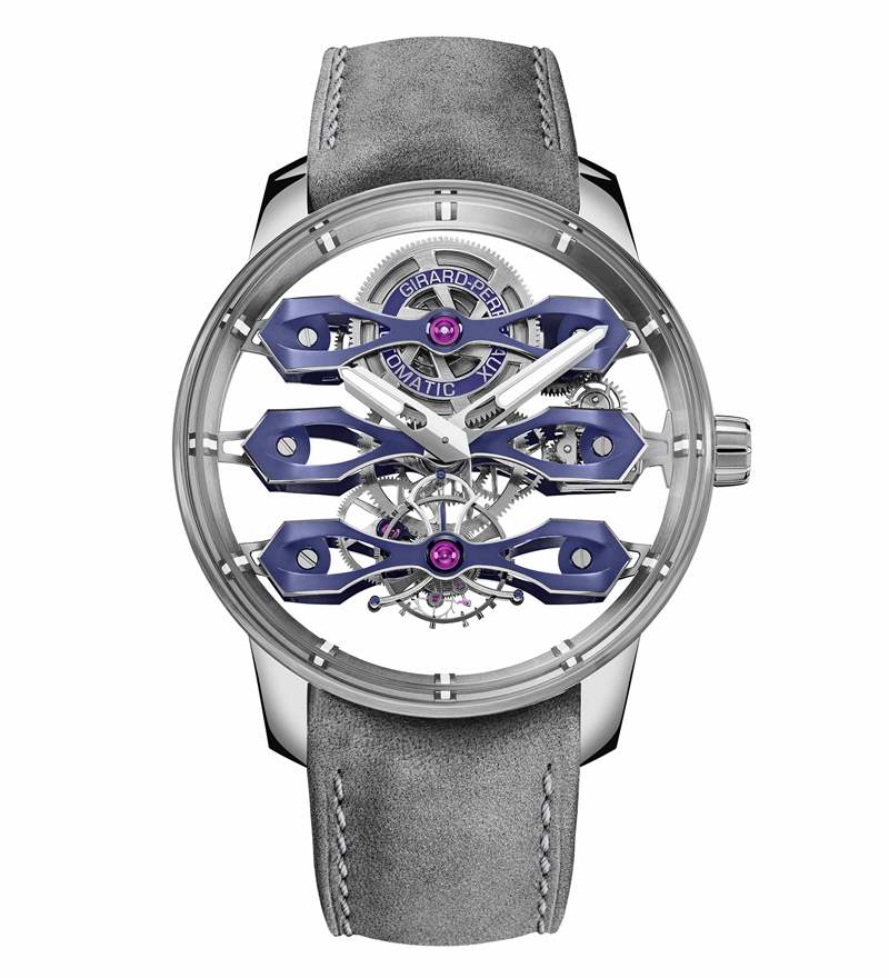 Bucherer推出3枚Bucherer Blue时计新作:Girard-Perregaux、H. Moser & Cie.和L’Epée合作版 Bucherer推出3枚Bucherer Blue时计新作:Girard-Perregaux、H. Moser & Cie.和L’Epée合作版-复刻表