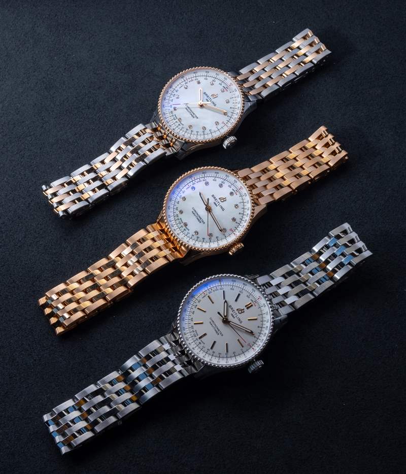 首次上手体验:百年灵Navitimer 36和32腕表专为女性打造-复刻表
