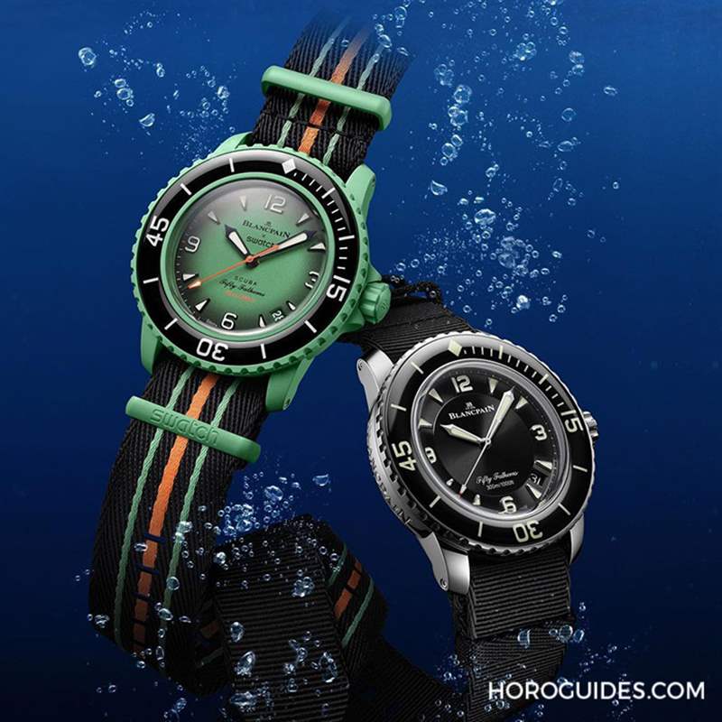 BLANCPAIN x SWATCH五款联名表公开,这两支最应该买!-复刻表