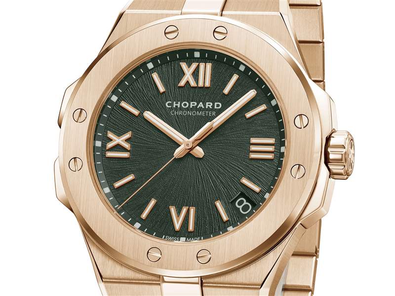 Chopard推出Alpine Eagle系列腕表新作:绿色表盘,33mm女士腕表 Chopard推出Alpine Eagle系列腕表新作:绿色表盘,33mm女士腕表-复刻表