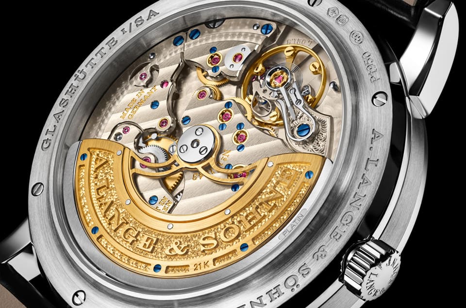 朗格Lange 1万年历新添铂金黑面款式-复刻表