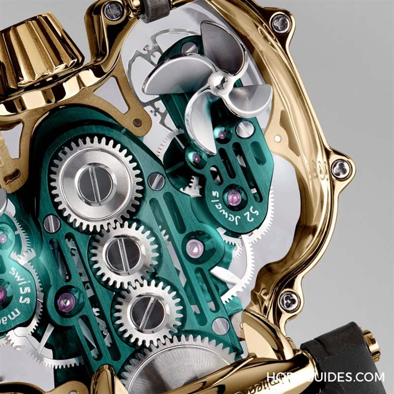 最美機芯雙色齊發|MB&F HM9 Sapphire Vision-復刻表