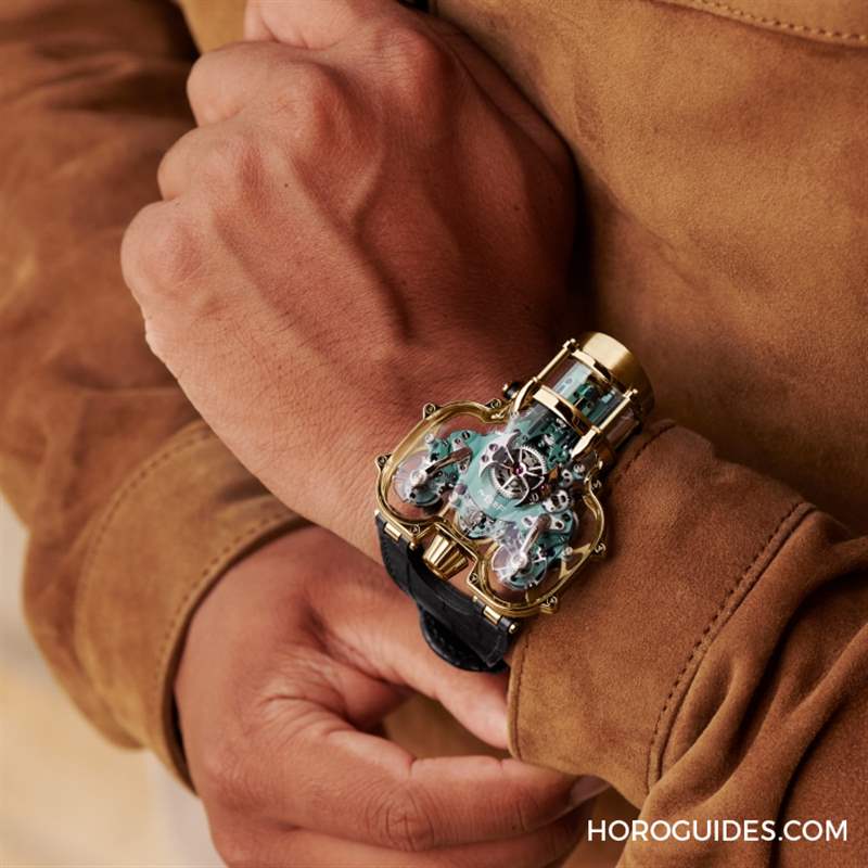 最美機芯雙色齊發|MB&F HM9 Sapphire Vision-復刻表
