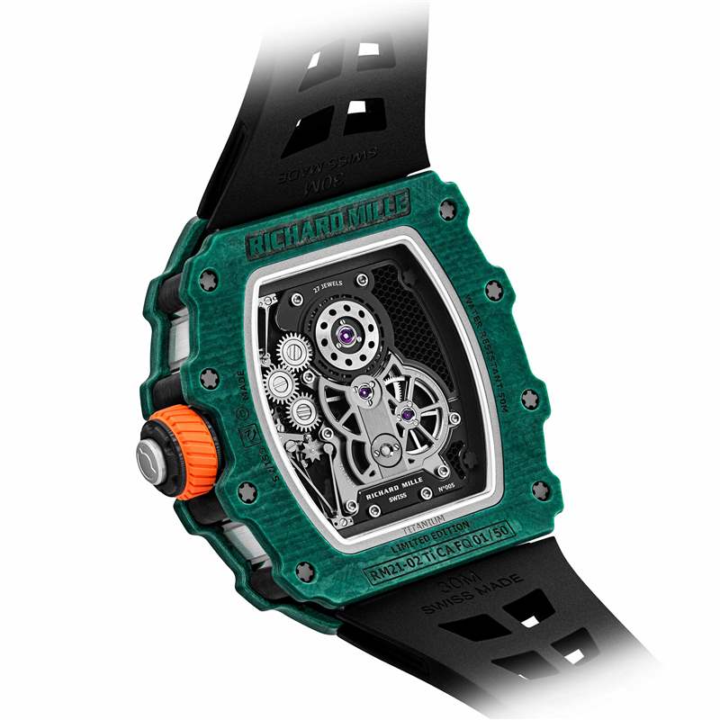 里查德米尔推出RM 21-02 Tourbillon Aerodyne镂空陀飞轮腕表 里查德米尔推出RM 21-02 Tourbillon Aerodyne镂空陀飞轮腕表-复刻表