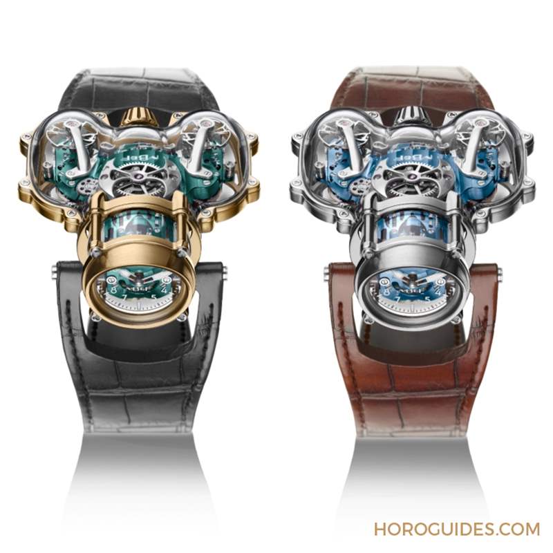 最美机芯双色齐发|MB&F HM9 Sapphire Vision-复刻表