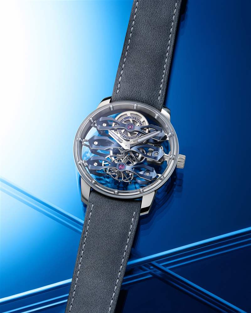 Bucherer推出3枚Bucherer Blue时计新作:Girard-Perregaux、H. Moser & Cie.和L’Epée合作版 Bucherer推出3枚Bucherer Blue时计新作:Girard-Perregaux、H. Moser & Cie.和L’Epée合作版-复刻表