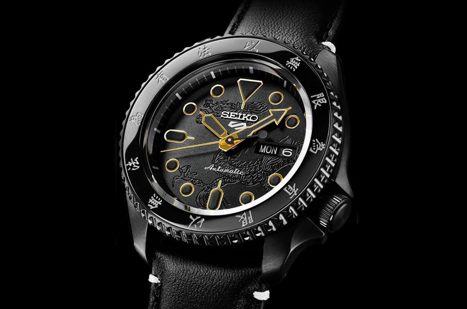 SEIKO 5 Sports即将推出李小龙限量表预计发售时间曝光-复刻表