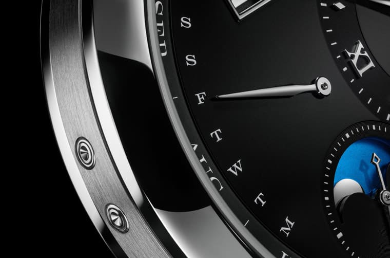 朗格Lange 1万年历新添铂金黑面款式-复刻表