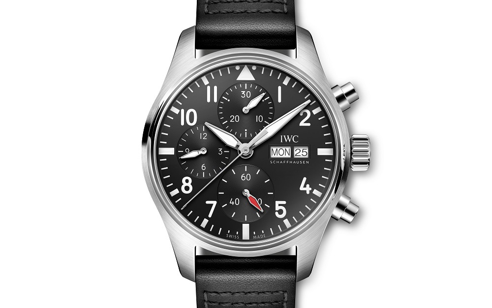 万国推出Pilot’s Watch Chronograph 41黑色表盘计时码表-复刻表