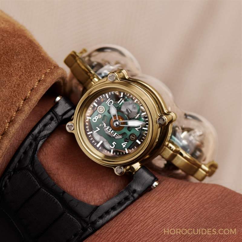 最美機芯雙色齊發|MB&F HM9 Sapphire Vision-復刻表