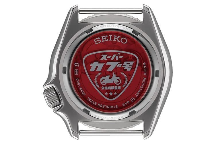 SEIKO第三款HONDA本田小狼联名表5 Sports系列化身经典摩托车-复刻表