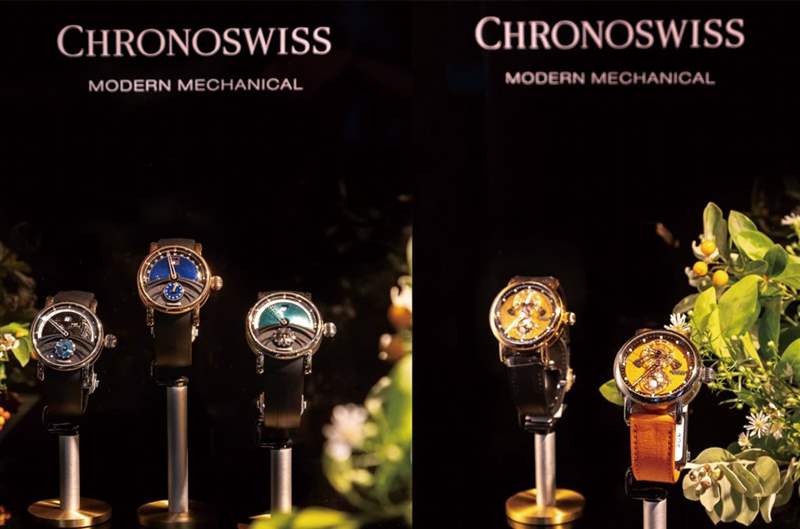 CHRONOSWISS瑞宝回归台湾市场创立40周年呈献限量大作Delphis Oracle手表-复刻表