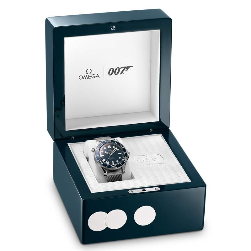 欧米茄推出2枚Seamaster Diver 300M 60 Years Of James Bond潜水腕表:007系列电影上映60周年 欧米茄推出2枚Seamaster Diver 300M 60 Years Of James Bond潜水腕表:007系列电影上映60周年-复刻表