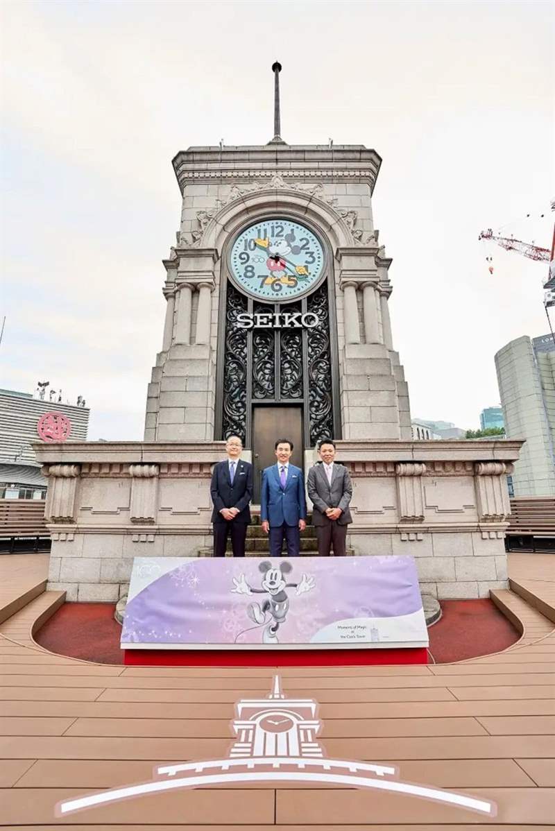 东京银座SEIKO House期间限定迪士尼米老鼠钟楼只展出到这一天-复刻表