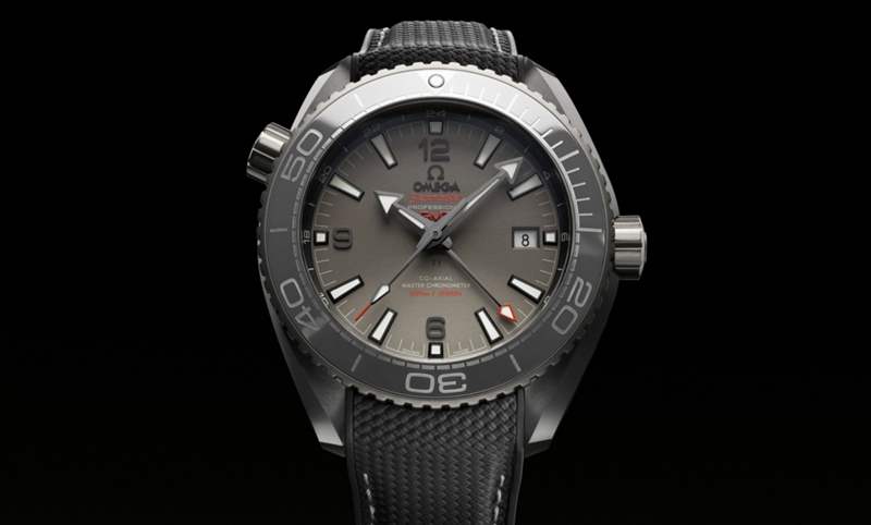 轻量化材质打造由内到外的轻盈感|OMEGA Seamaster Planet Ocean Dark Grey-复刻表