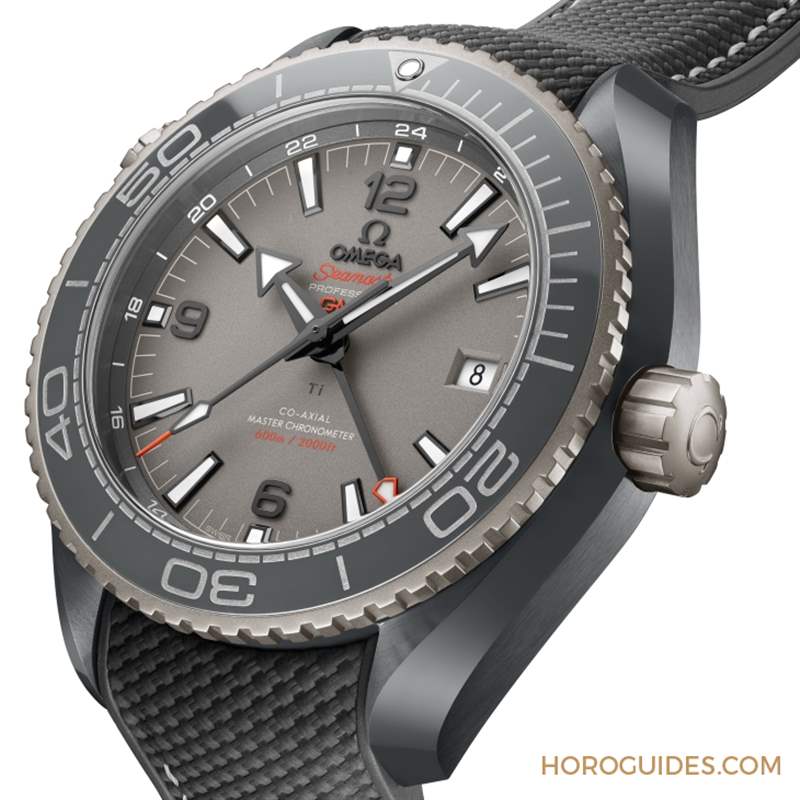 轻量化材质打造由内到外的轻盈感|OMEGA Seamaster Planet Ocean Dark Grey-复刻表