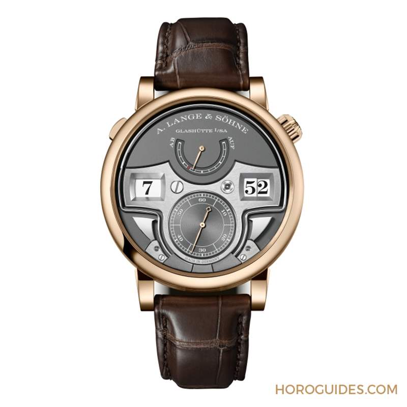 温暖蜜金限量登场|朗格Zeitwerk Minute Repeater 18K蜂蜜金版-复刻表