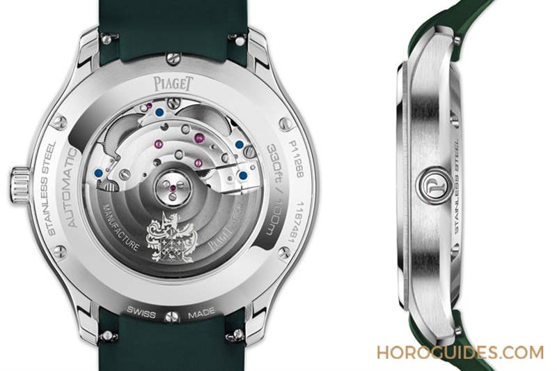 全新面盘刻纹、冰河蓝面、半金材质亮相!PIAGET Polo 2023新作精选-复刻表