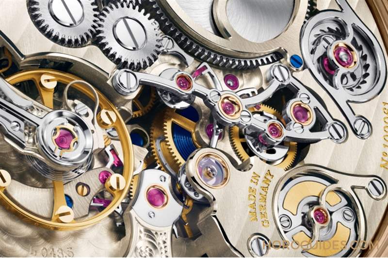 温暖蜜金限量登场|朗格Zeitwerk Minute Repeater 18K蜂蜜金版-复刻表