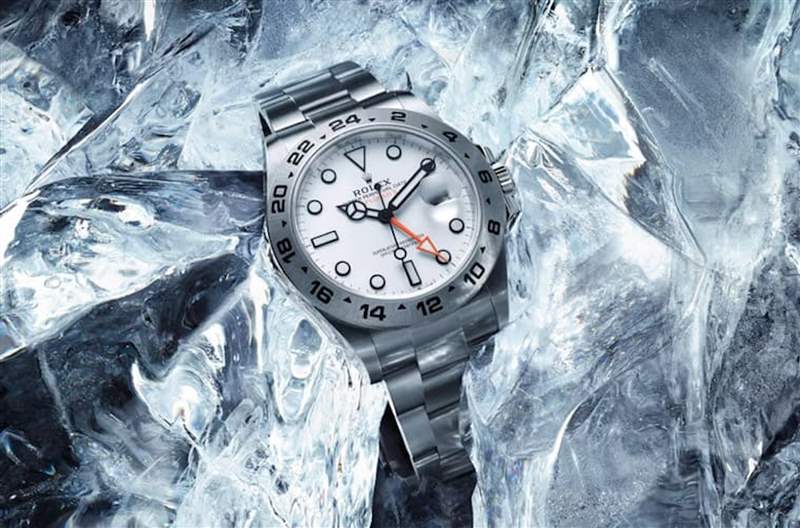 ROLEX Explorer II手表最新行情劳力士探二黑、白面溢价相差4%-复刻表