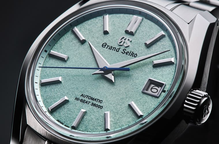 GRAND SEIKO 2023年台湾限定版以节气「榖雨」为灵感天青色面盘充满春天活力-复刻表