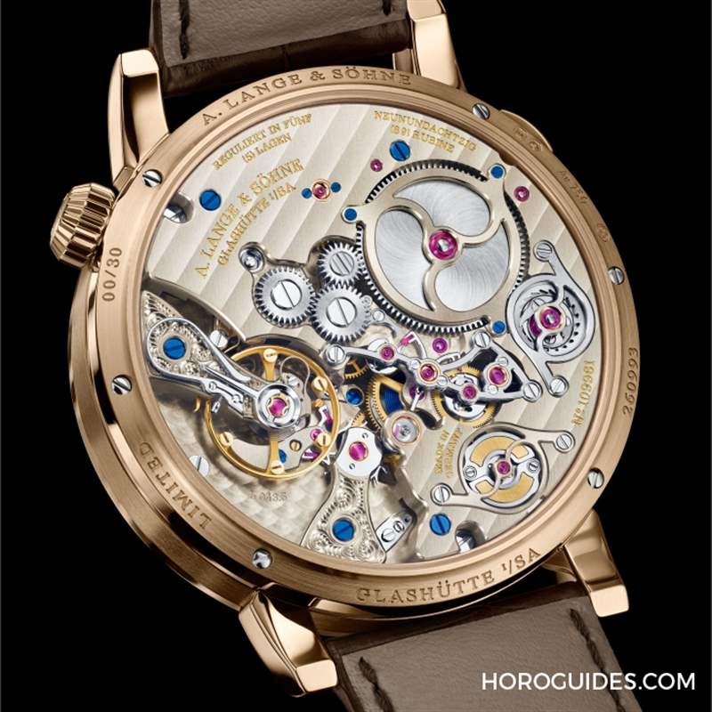温暖蜜金限量登场|朗格Zeitwerk Minute Repeater 18K蜂蜜金版-复刻表