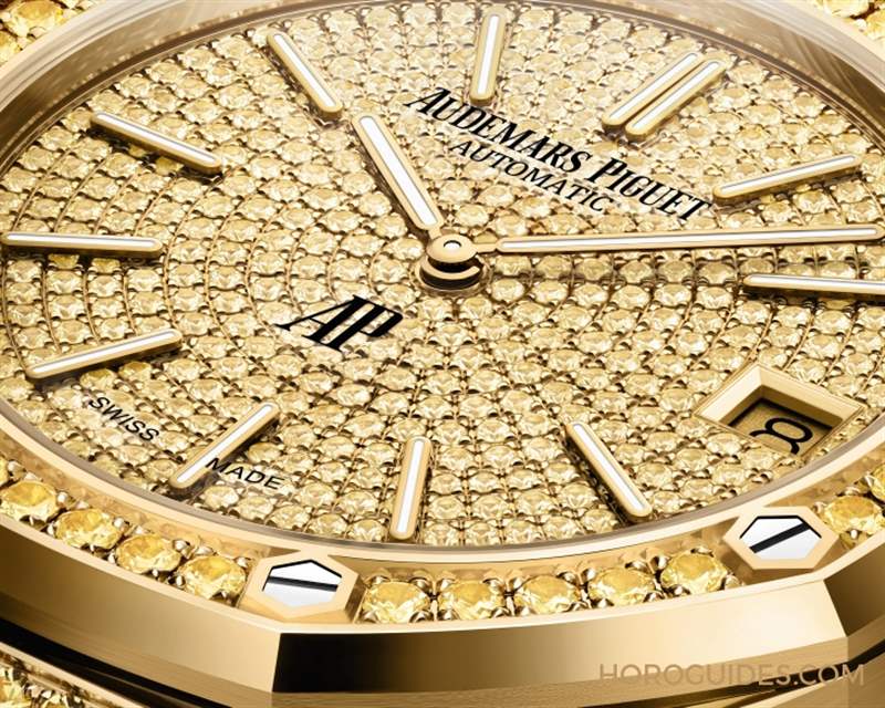 光彩熠熠!爱彼Royal Oak Jumbo全镶宝石版限量登场-复刻表