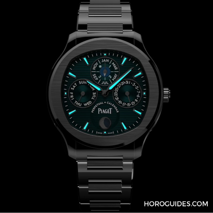 风华夺目、纤薄美型,PIAGET Polo超薄万年历自动腕表强势定义奢华运动风-复刻表