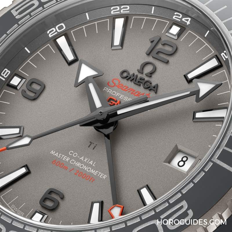 轻量化材质打造由内到外的轻盈感|OMEGA Seamaster Planet Ocean Dark Grey-复刻表