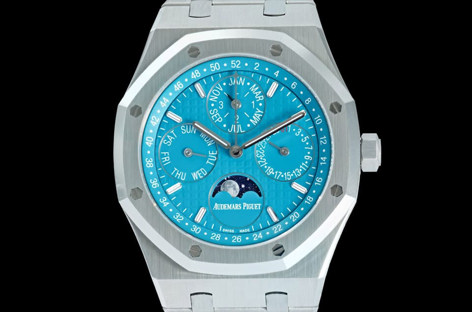 「错过PP金鹰TIFFANY的人把握机会」稀有AP皇家橡树万年历开价1500万台币