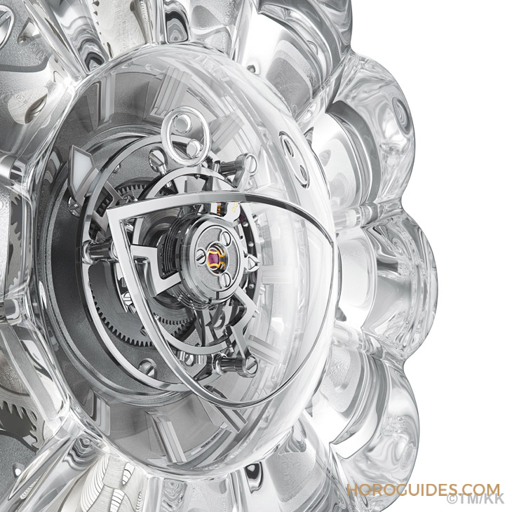 12办花型透明蓝宝石表壳!村上隆微笑小花仙气爆棚了|Hublot MP-15村上隆蓝宝石陀飞轮腕表-复刻表