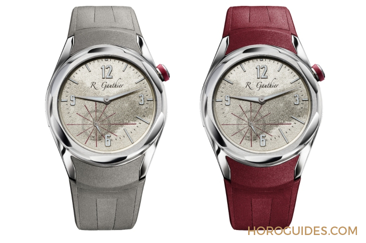 ROMAIN GAUTHIER - Romain Gauthier C系列推出第五代钛金属新作! 独特的手工凿刻纹理香槟面