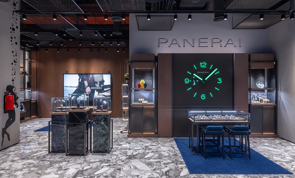 Panerai全新概念店进驻台北东区新地标Diamond Towers-复刻表