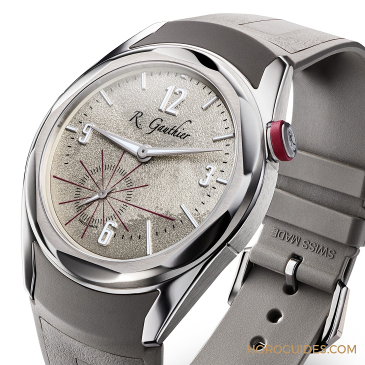 ROMAIN GAUTHIER - Romain Gauthier C系列推出第五代钛金属新作! 独特的手工凿刻纹理香槟面