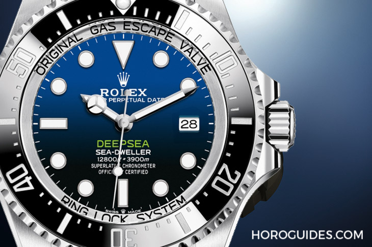 ROLEX - 戴上手保证很有感：劳力士水鬼王第一款贵金属材质Deepsea 136668LB