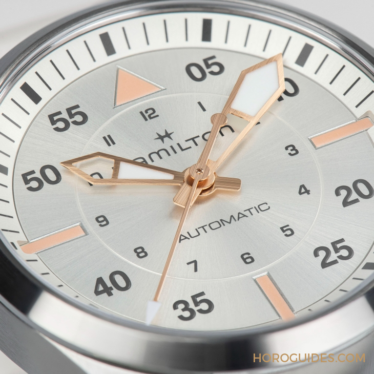 设计微调、新增尺寸,HAMILTON Khaki Aviation Pilot系列七款新作再现军风-复刻表
