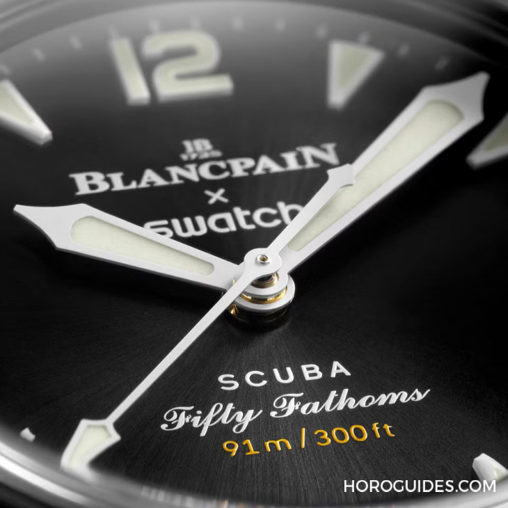 太惊喜!更贴近五十噚腕表神韵的黑色调Blancpain × Swatch联名表款「Ocean of Storm」现身-复刻表
