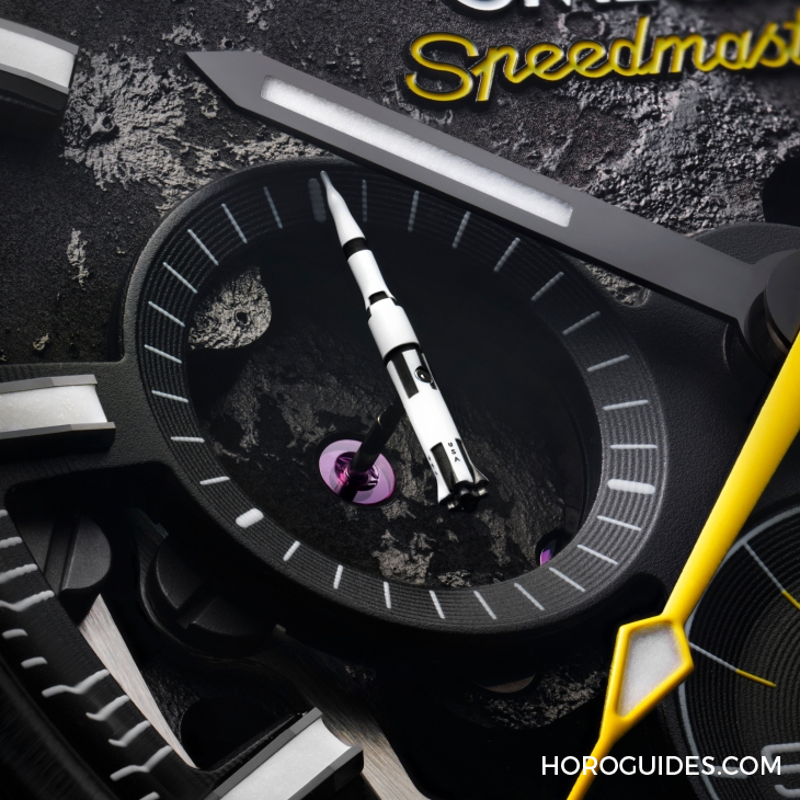 月球暗面翻新、加装火箭指针|OMEGA新款Speedmaster Dark Side of the Moon登场-复刻表