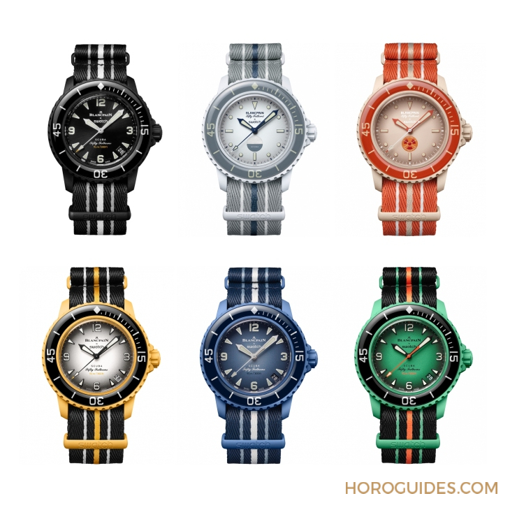 太惊喜!更贴近五十噚腕表神韵的黑色调Blancpain × Swatch联名表款「Ocean of Storm」现身-复刻表